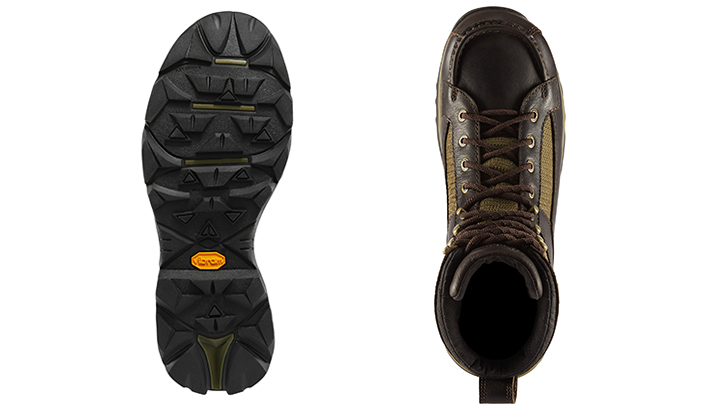 Danner Recurve Moc Toe Boot from Top and Bottom