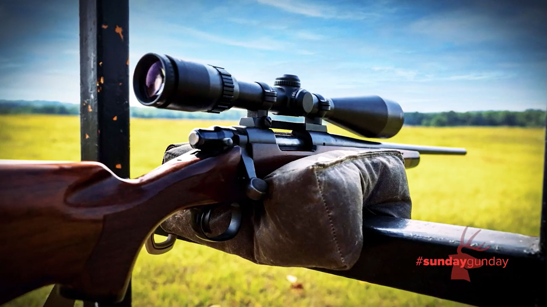 Shooting With Channel Lock Bag Off Barricade