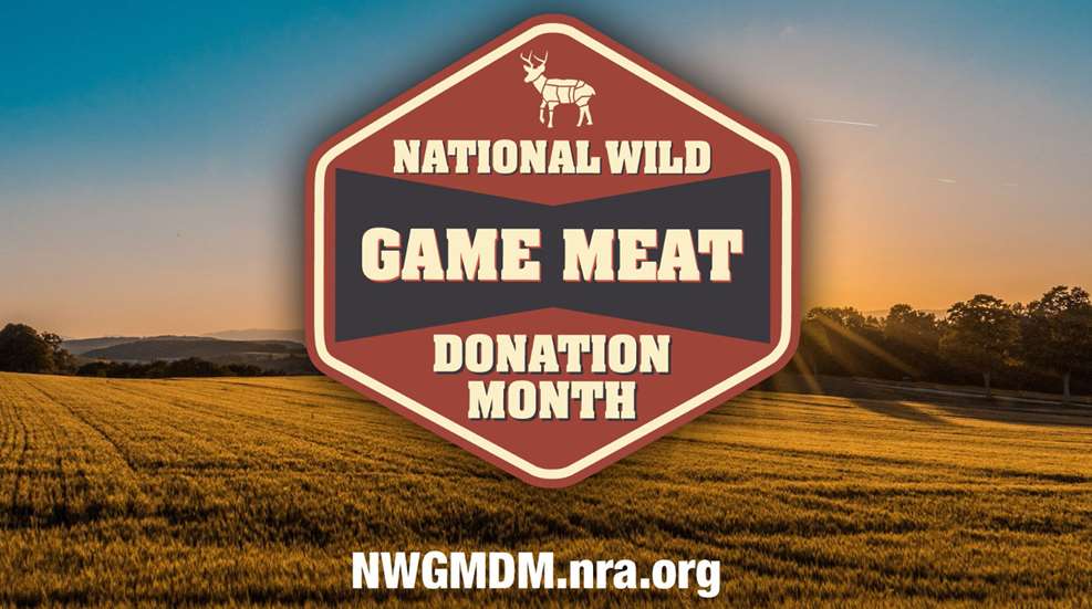 Ledenational Wild Game Meat Donation Month Banner