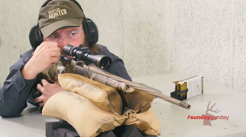 Herman Shooting Davidson's Weatherby Vanguard Cipher