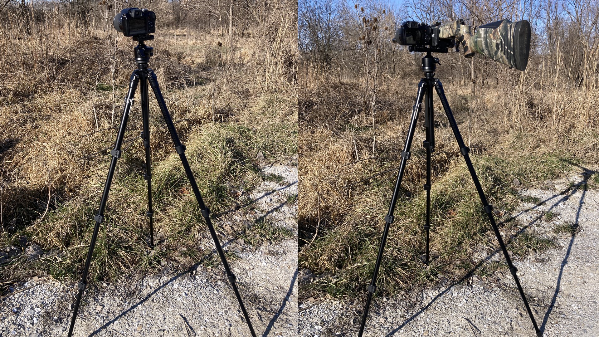 Camera and gun on final rest
