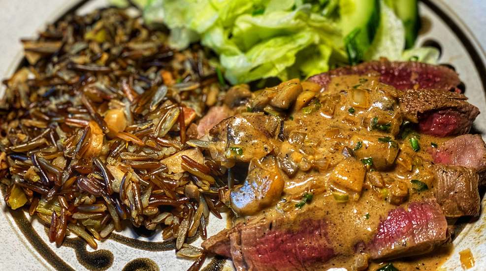 Recipe Venison Steak Diane Lead