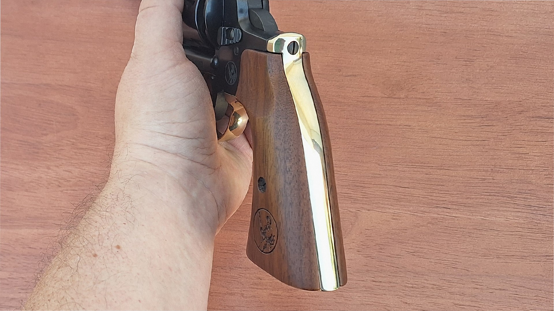 Brass backstrap