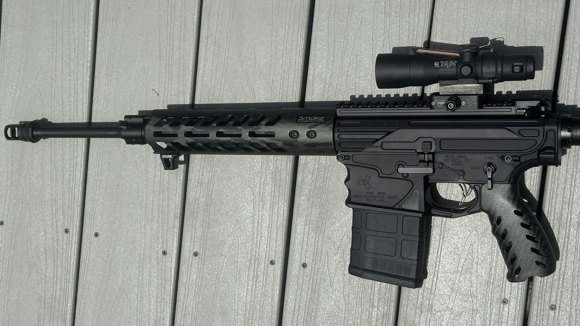 Assembled Rifle