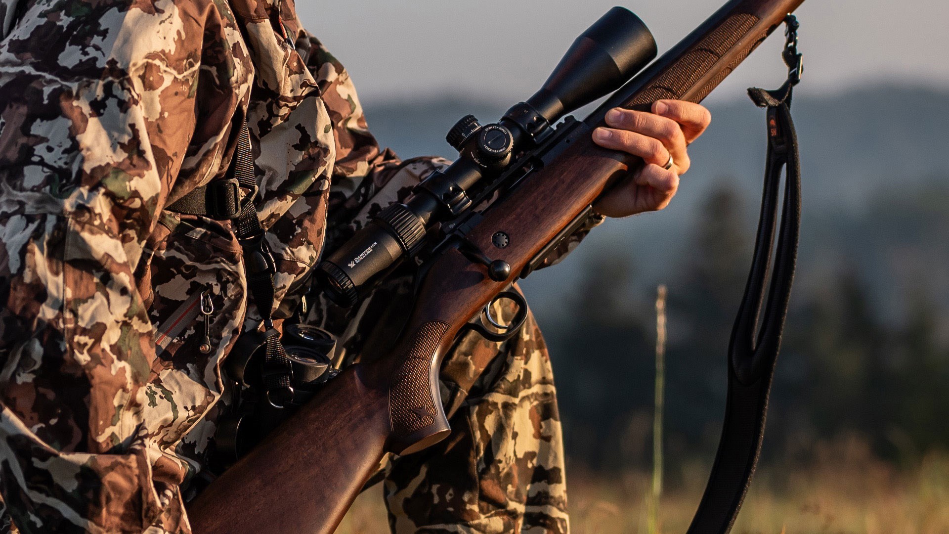 Close up of 600 American in field