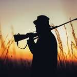 Hunter Silouhetted