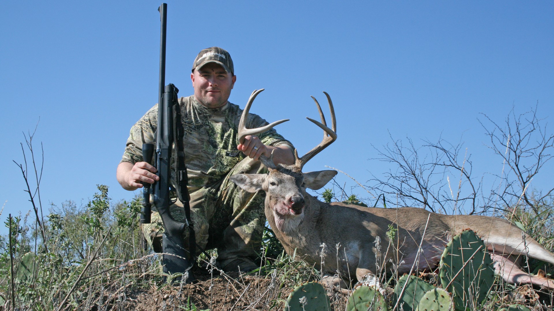 Aaron with Buck