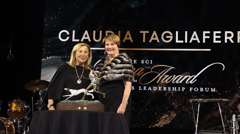 Italy’s Claudia Tagliaferri Ricci Presented with NRA-Sponsored SCI Diana Award | An Official Journal Of The NRA