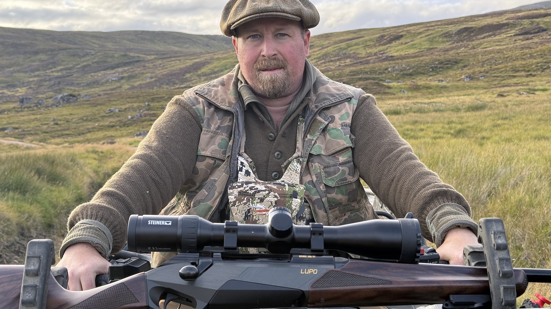 Draper with Benelli Lupo