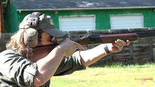 Herman Shooting Citori Hunter Grade 1