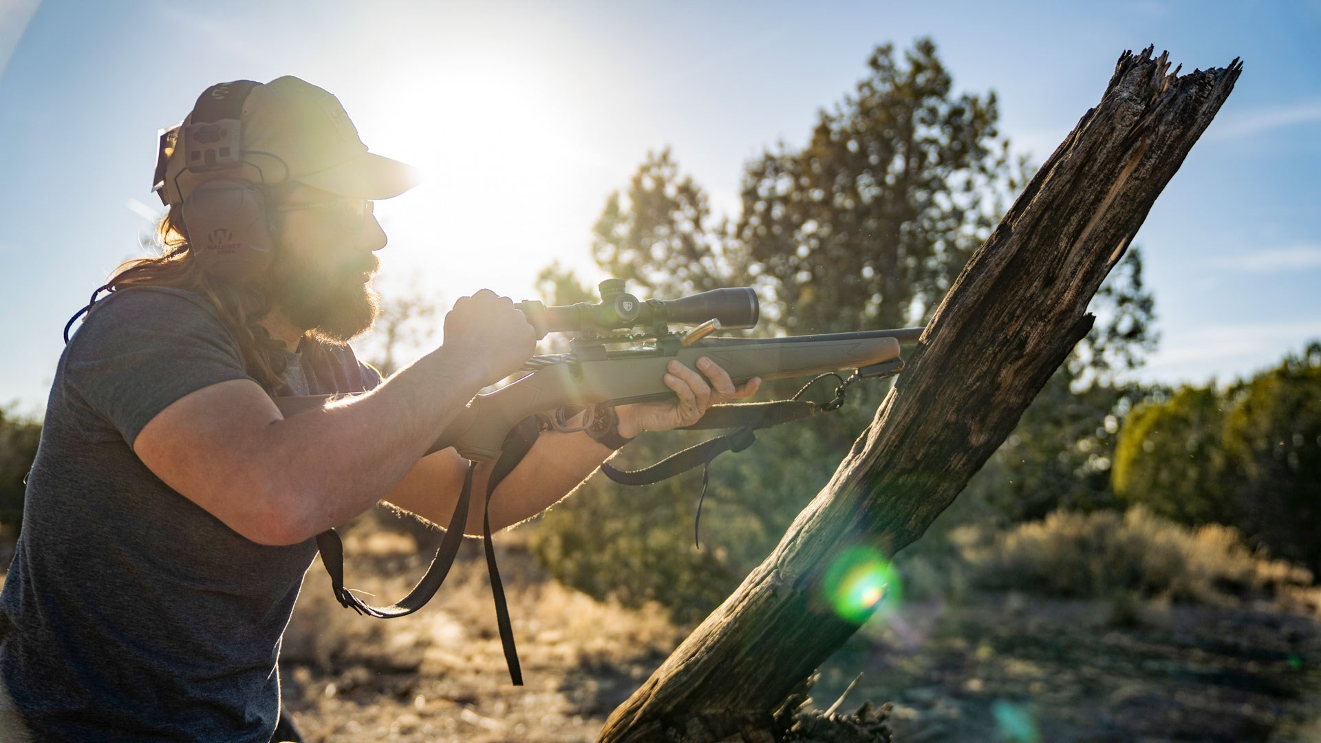 Rifle and Suppressor