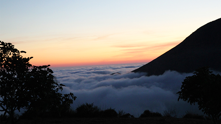 Mountaintop view in Spain