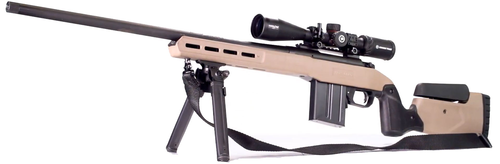 Mossberg Patriot LRT on white