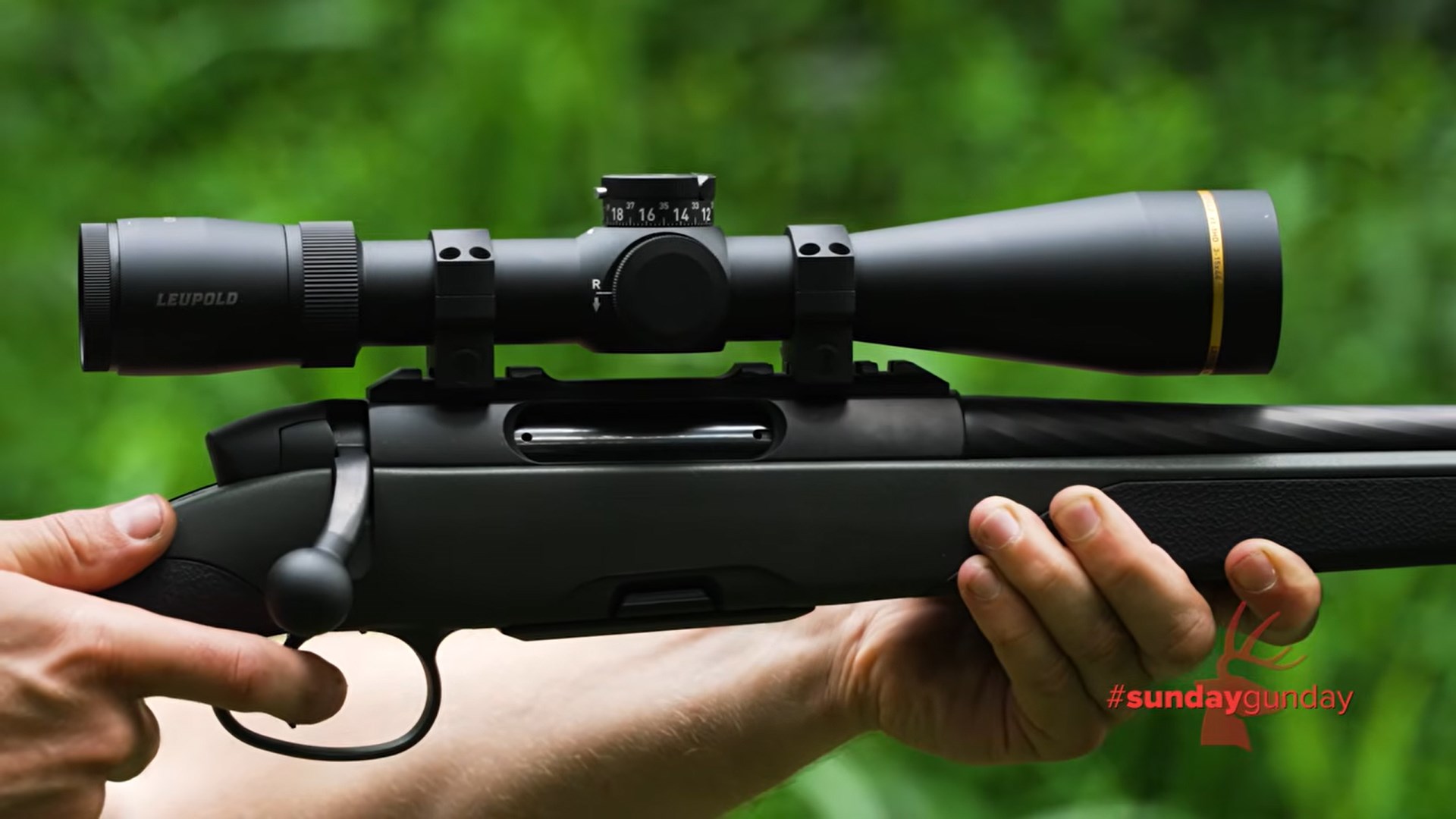 Leupold on rifle